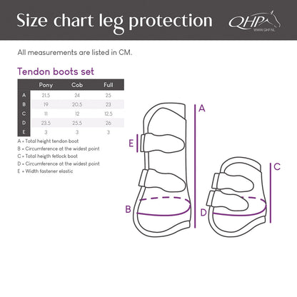 QHP Tendon Boots Set